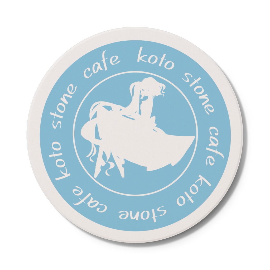 【龍海言】コースター/koto stone cafe