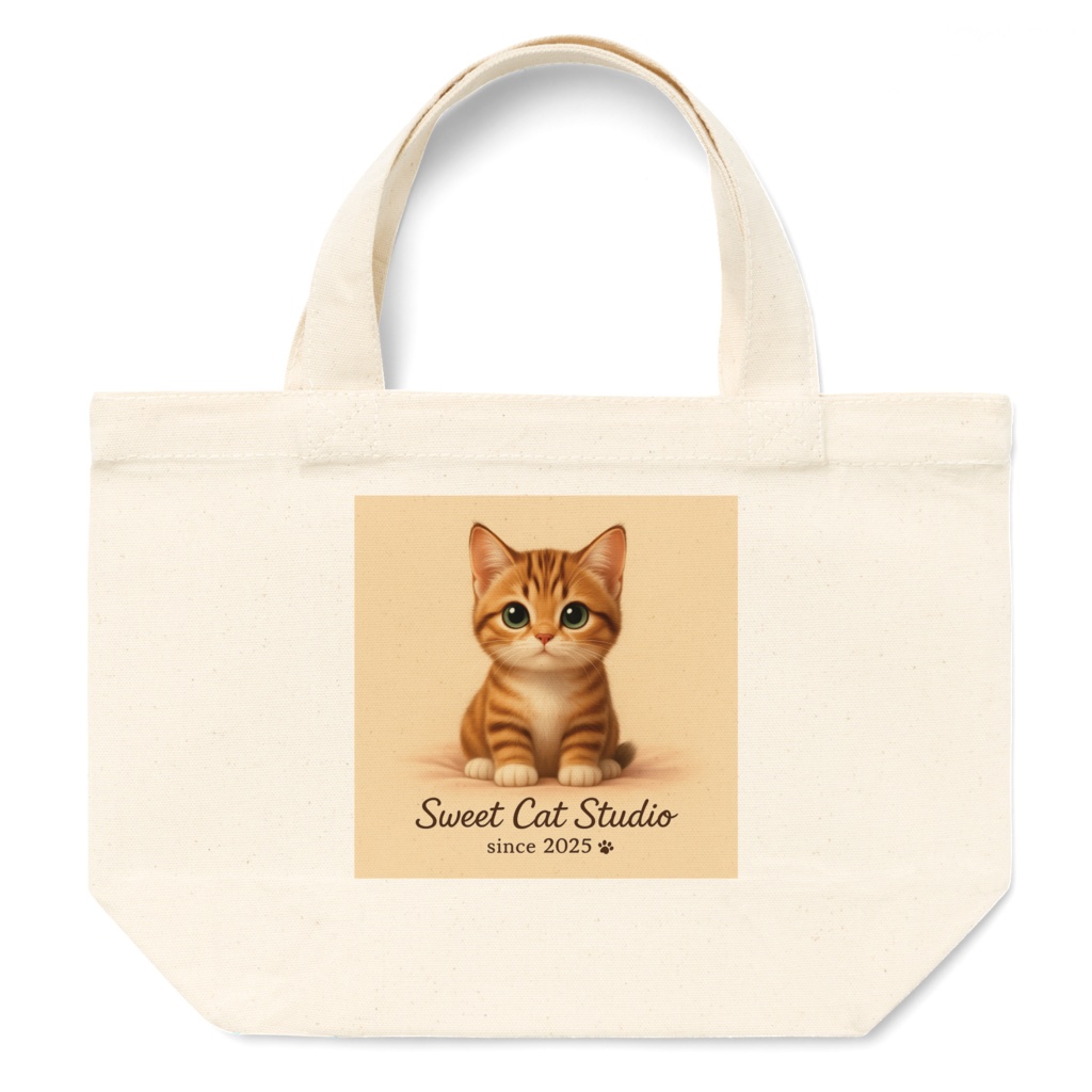 Sweet Cat Studio ミニトート 🐾 やさしい子猫のまなざし