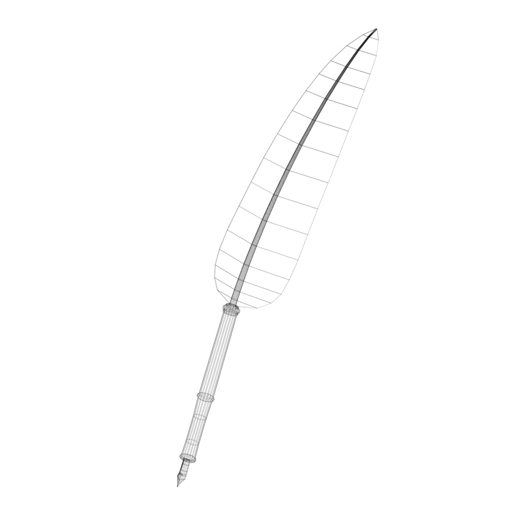 羽ペン / Quill pen