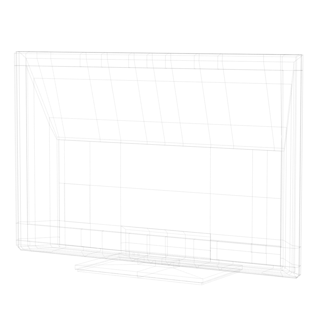 テレビ&リモコン&テレビ台 / TV & Remote & TV rack