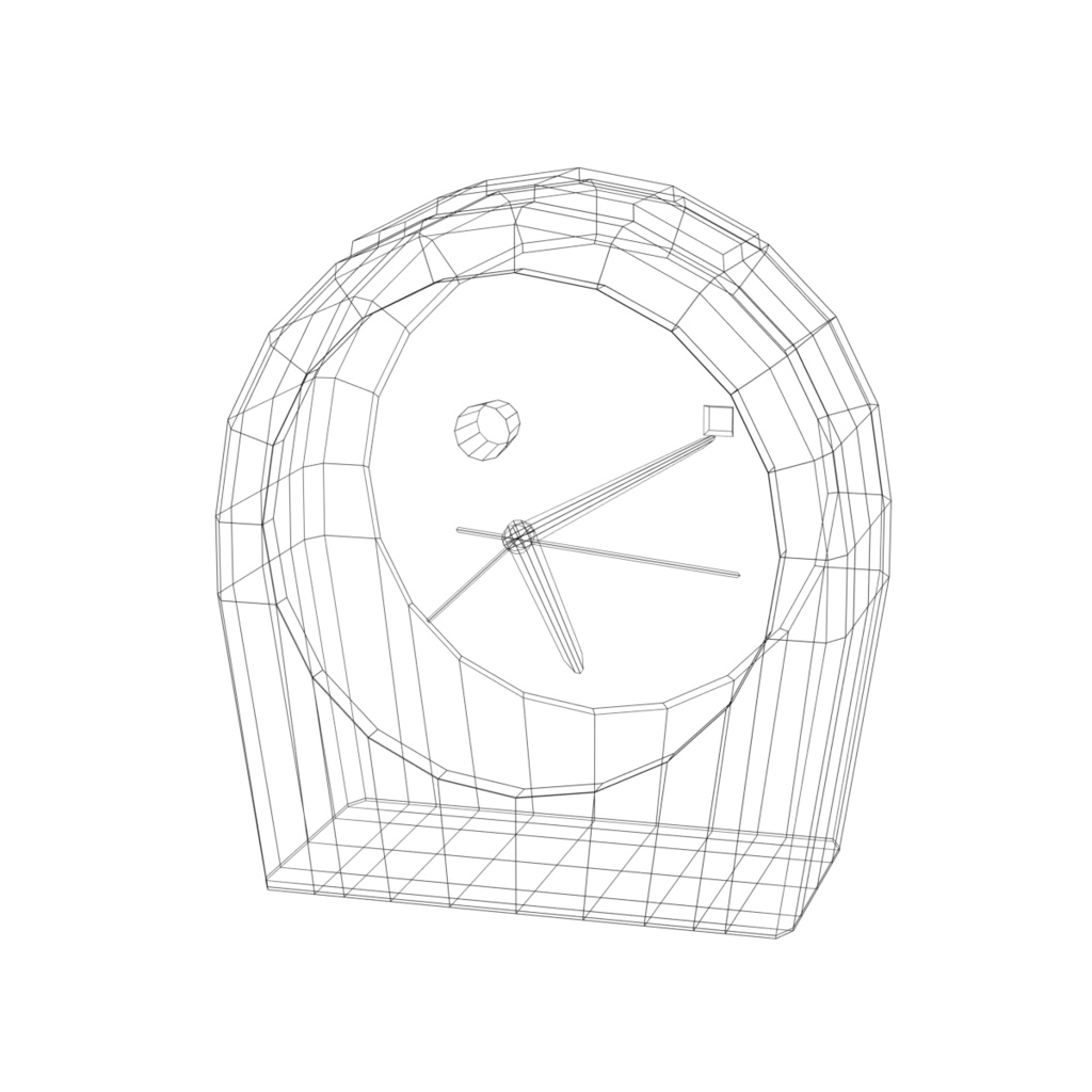 サイドテーブル&目覚まし時計 / Side table & Alarm clock