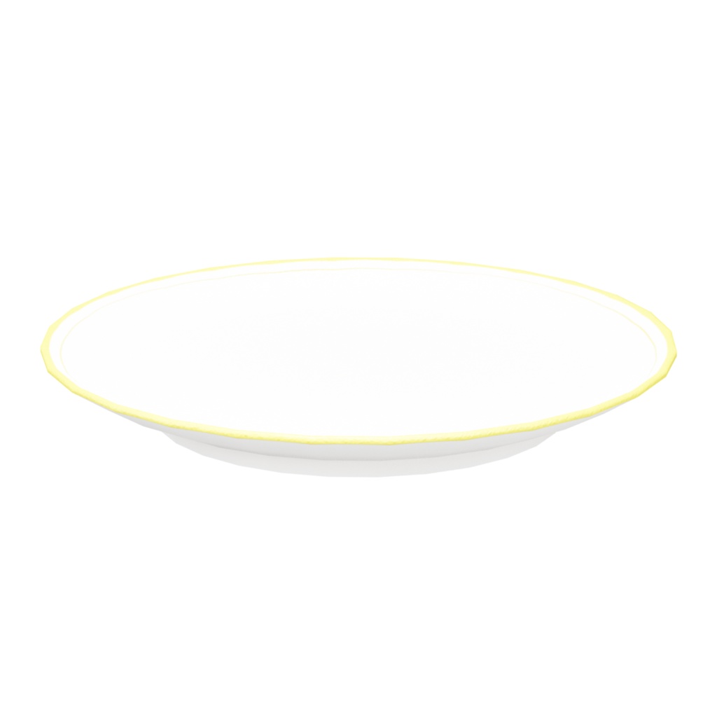 チョコケーキ&プレート / Chocolate cake & Plate