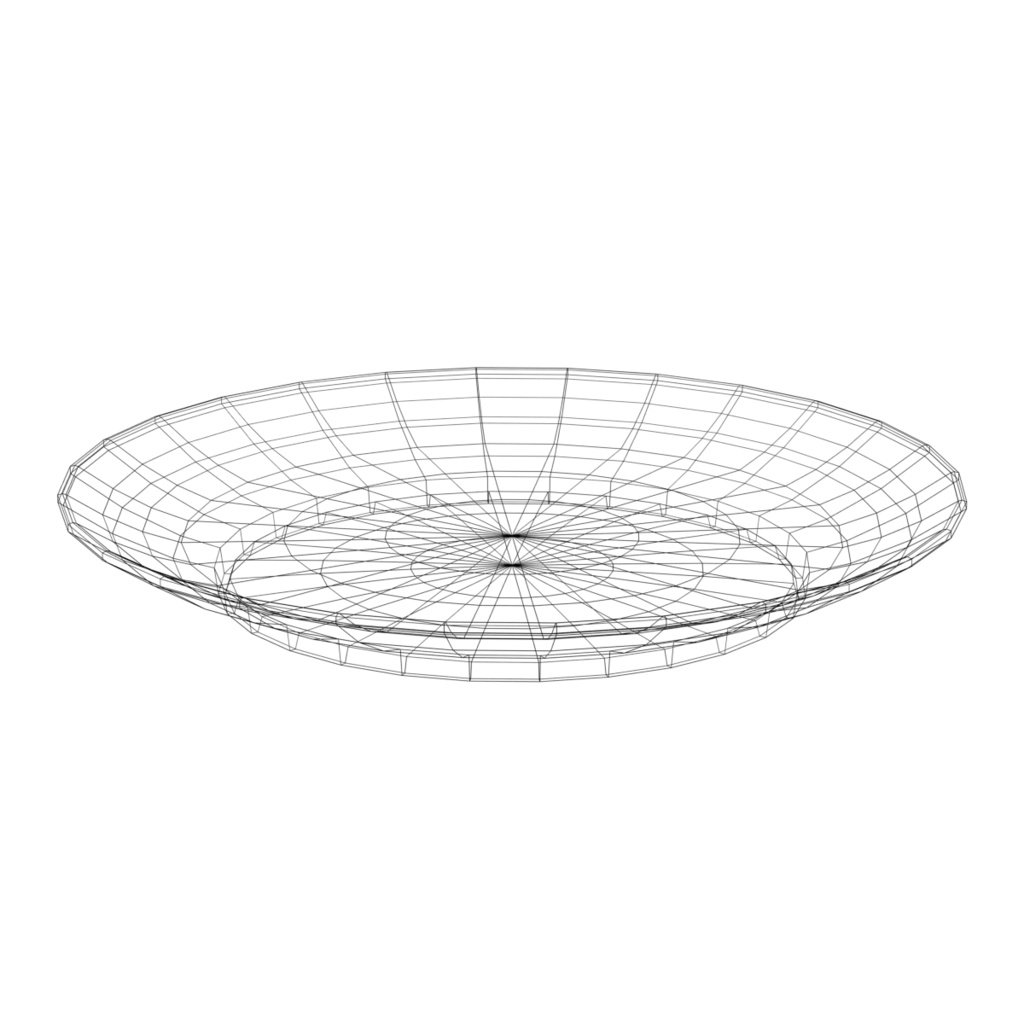 チョコケーキ&プレート / Chocolate cake & Plate