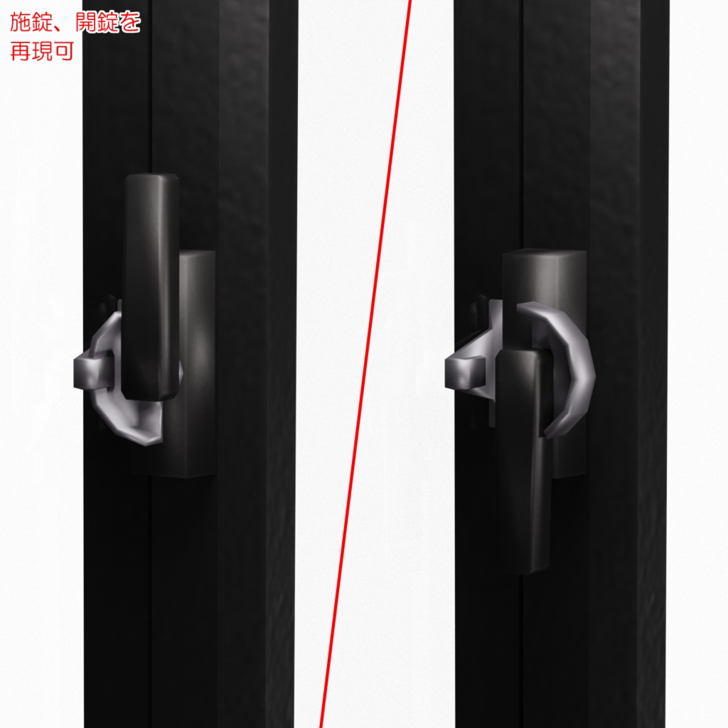 窓&カーテン 3 / Window & Curtain 3