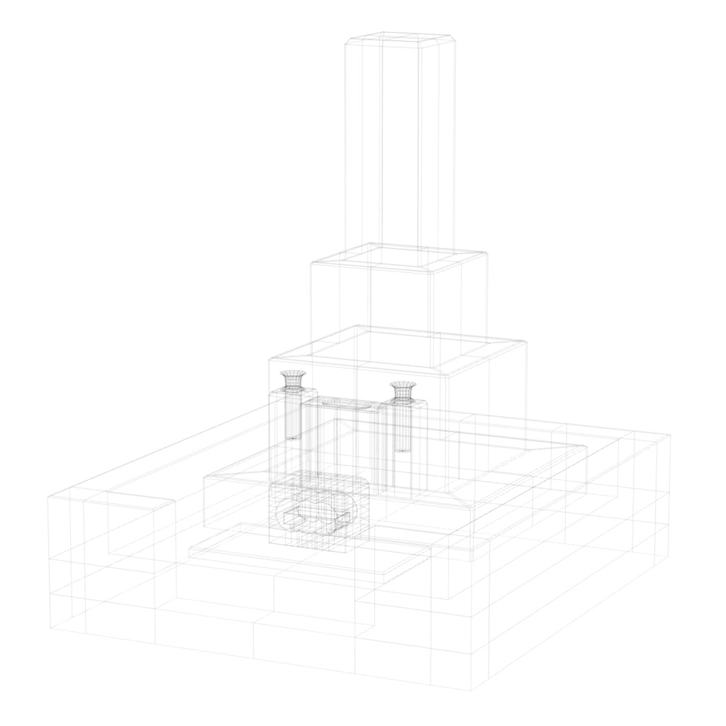 墓石セット / Grave set