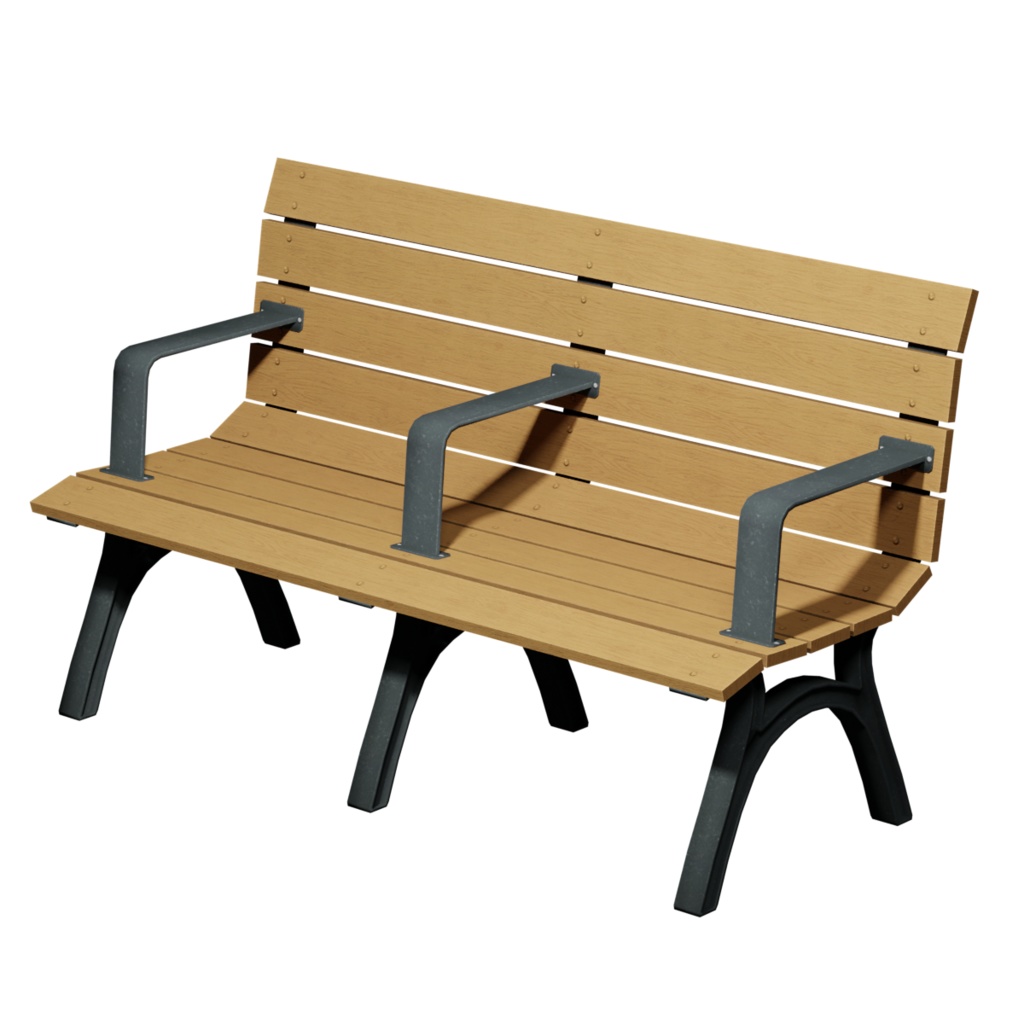 ベンチ&時計 / Bench & Park clock