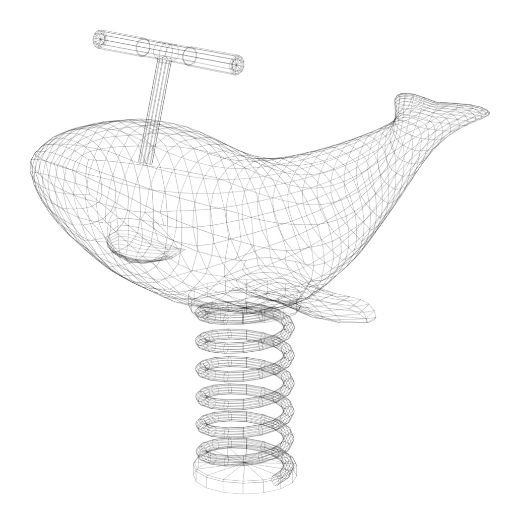 スプリング遊具 / Spring rider