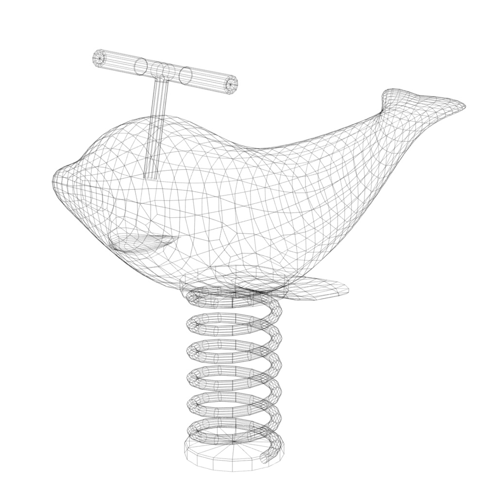 スプリング遊具 / Spring rider