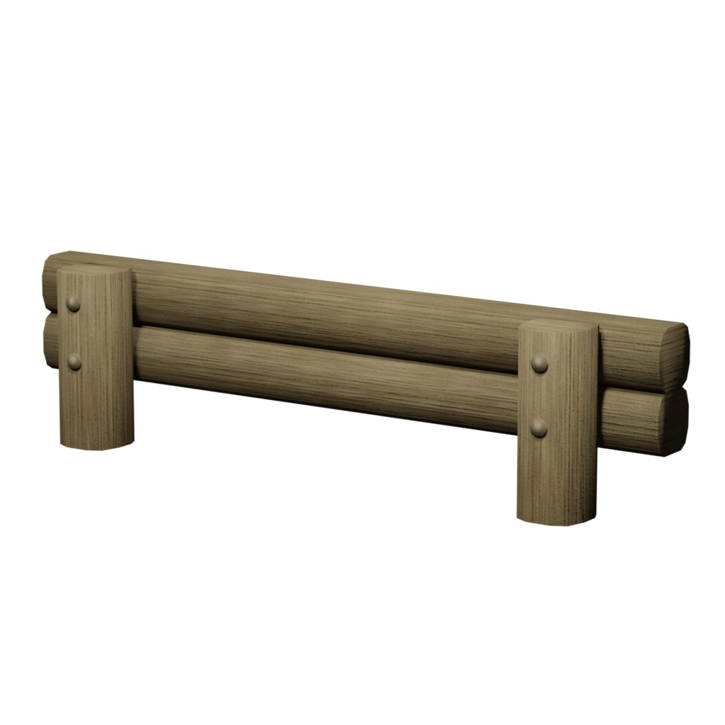 公園テーブル&丸太階段 / Park table & Step