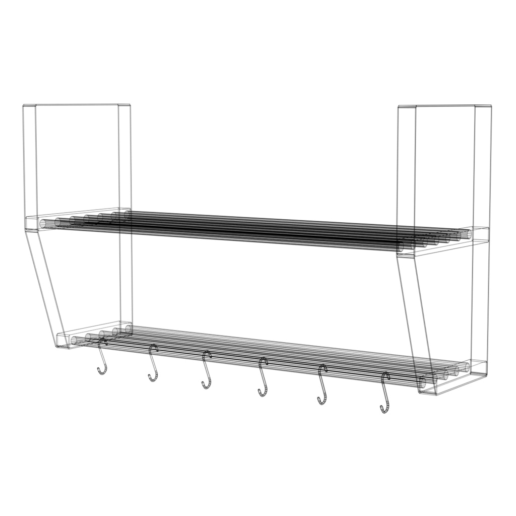 キッチンラックセット / Kitchen rack set