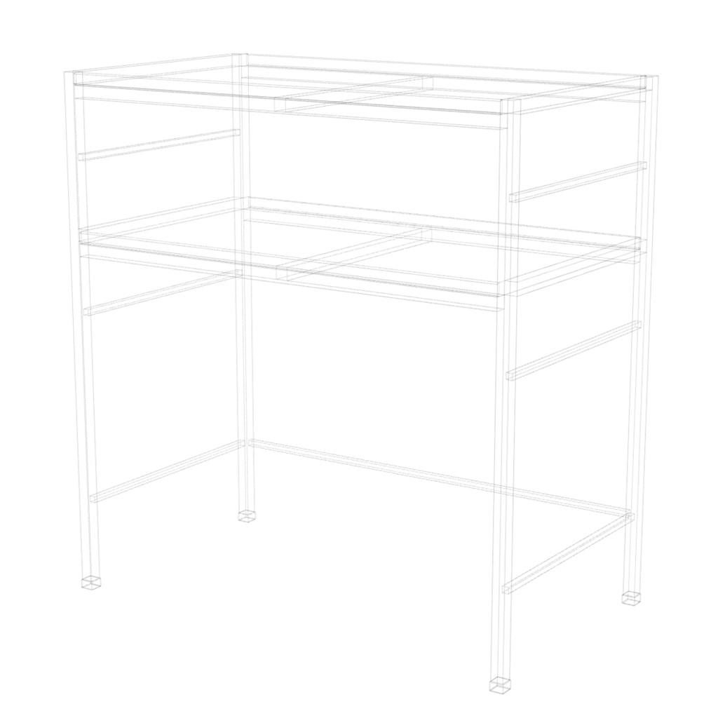 アイアンラック&木箱&バスケット / Iron rack & Wooden box & Basket