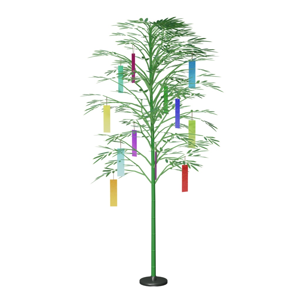 七夕飾り / Tanabata decorations