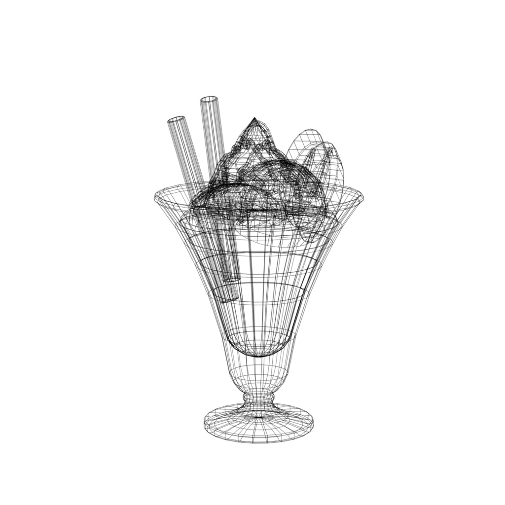 チョコパフェ / Chocolate parfait