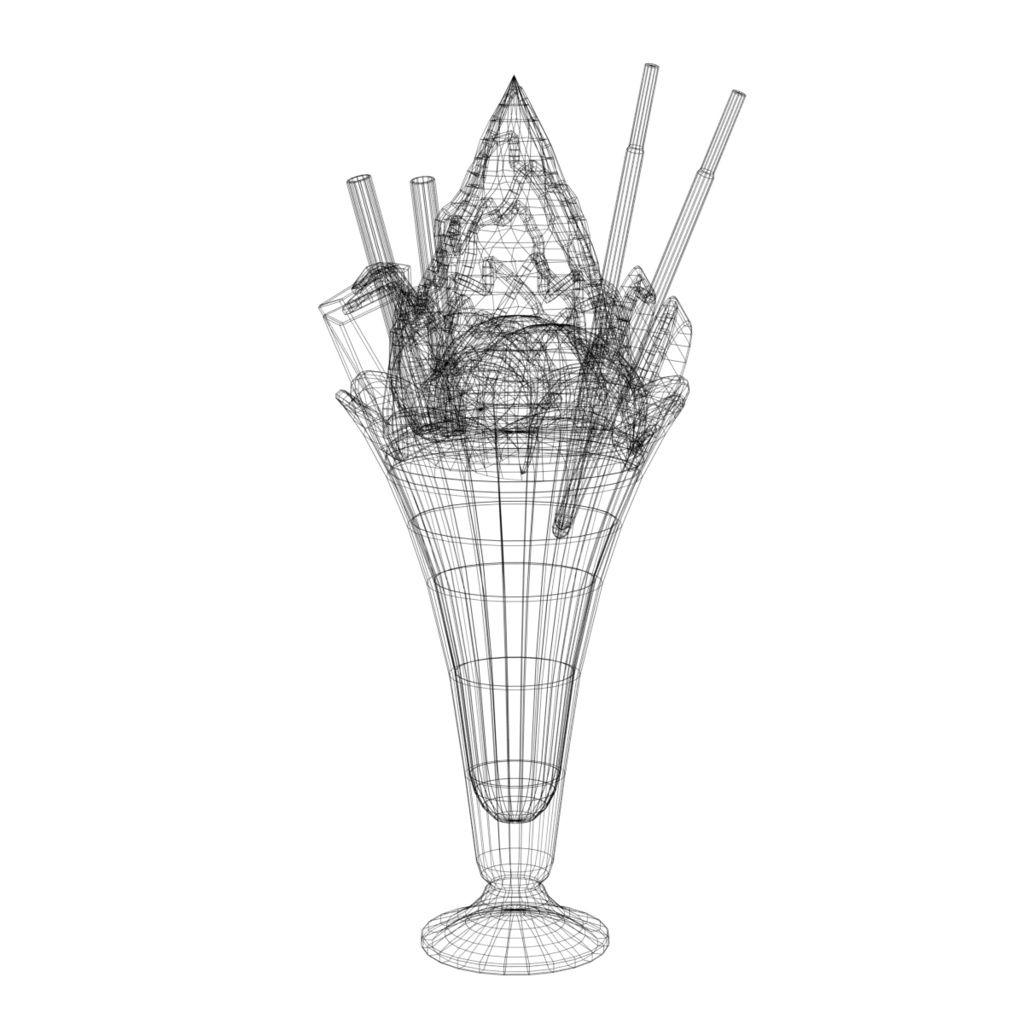 チョコパフェ / Chocolate parfait