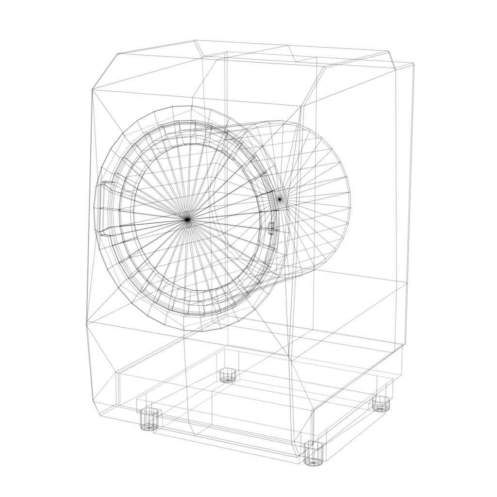 洗濯乾燥機&洗濯カゴ / Washer dryer & Laundry basket