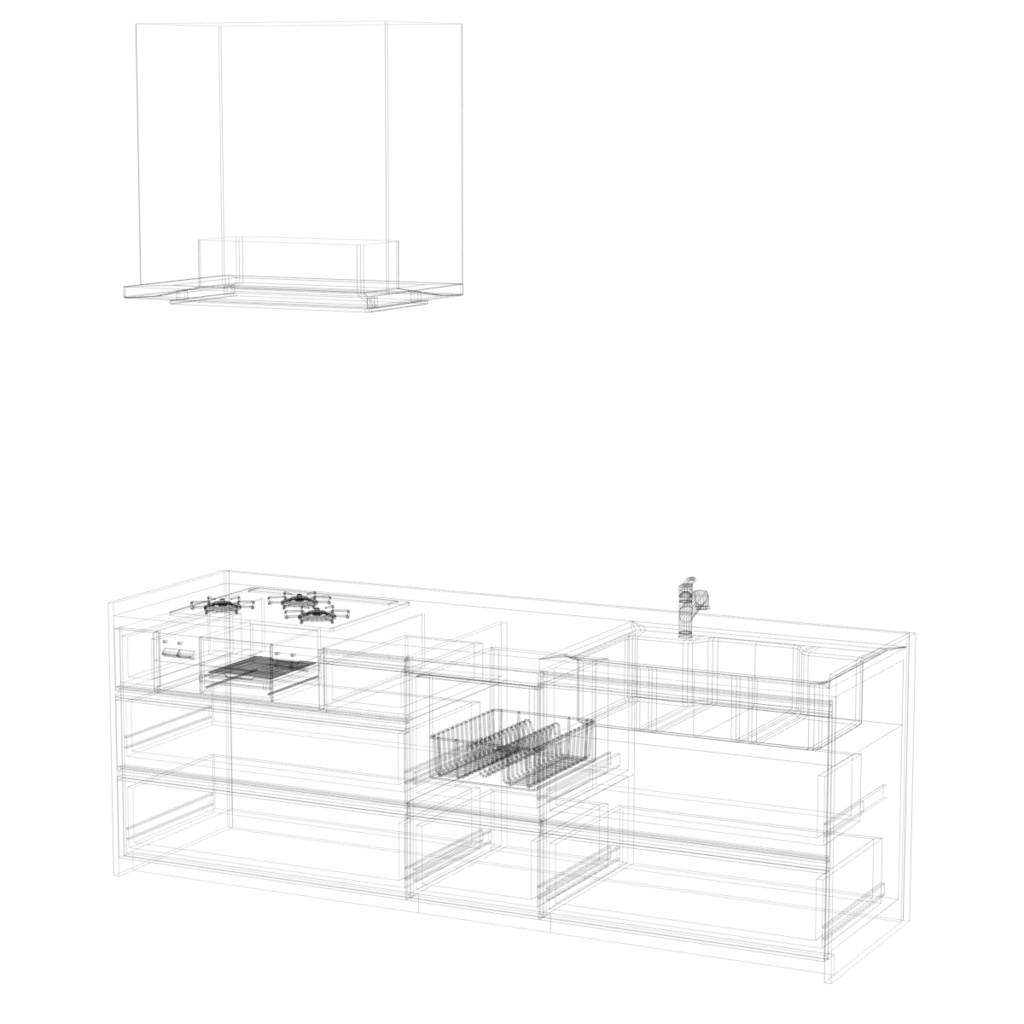 システムキッチン / Built-in kitchen