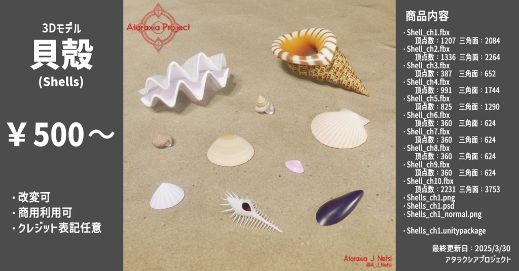 貝殻 / Shells