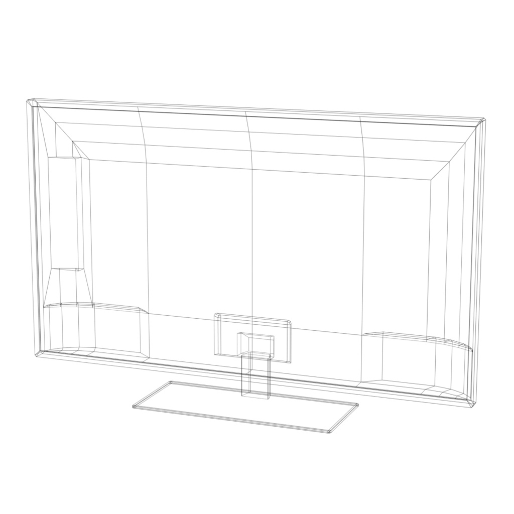 テレビ&リモコン&テレビ台 2 / TV & Remote & TV rack 2