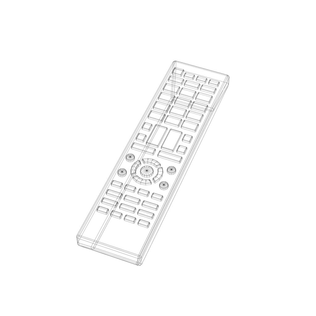 テレビ&リモコン&テレビ台 2 / TV & Remote & TV rack 2