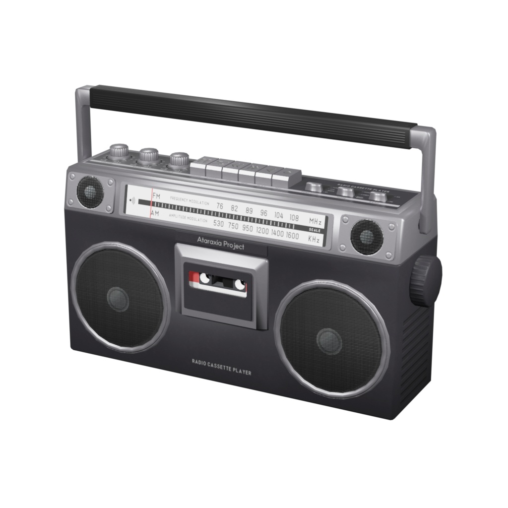 ラジカセ / Radio cassette player