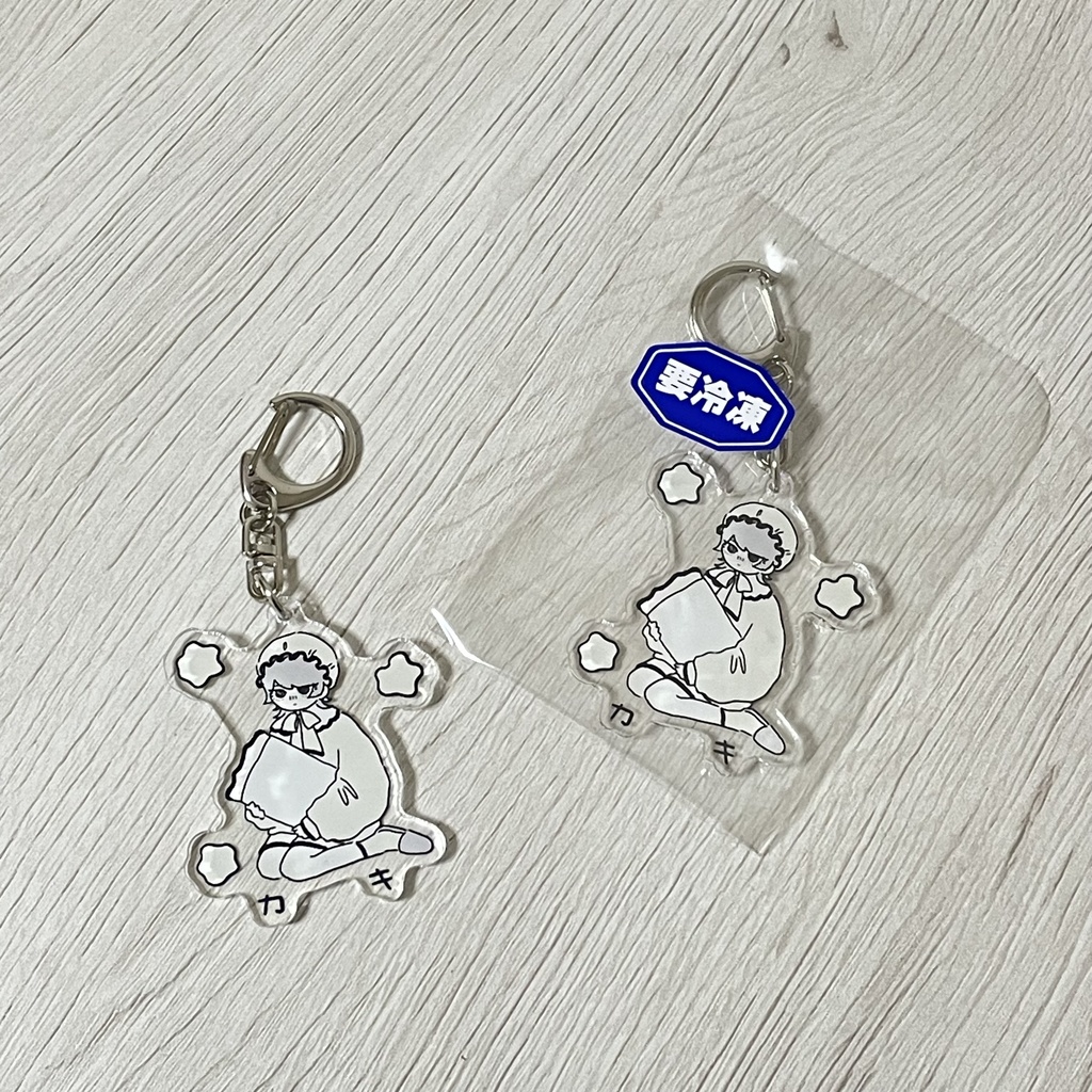 カキちゃんアクリルキーホルダー