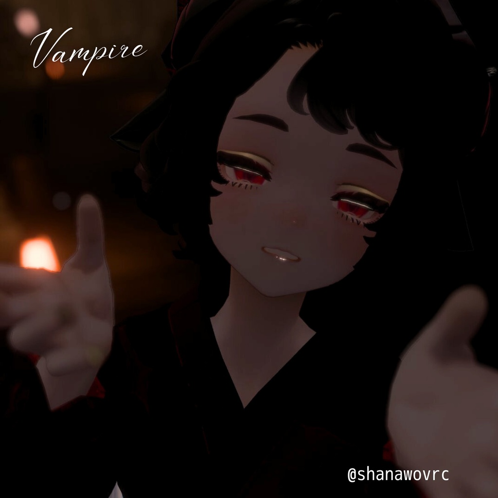 【 マリシア - Marycia - 】Vampire吸血鬼Make《HalloWeen》Eye & BodyTexture