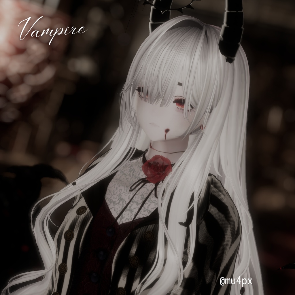 【 マリシア - Marycia - 】Vampire吸血鬼Make《HalloWeen》Eye & BodyTexture