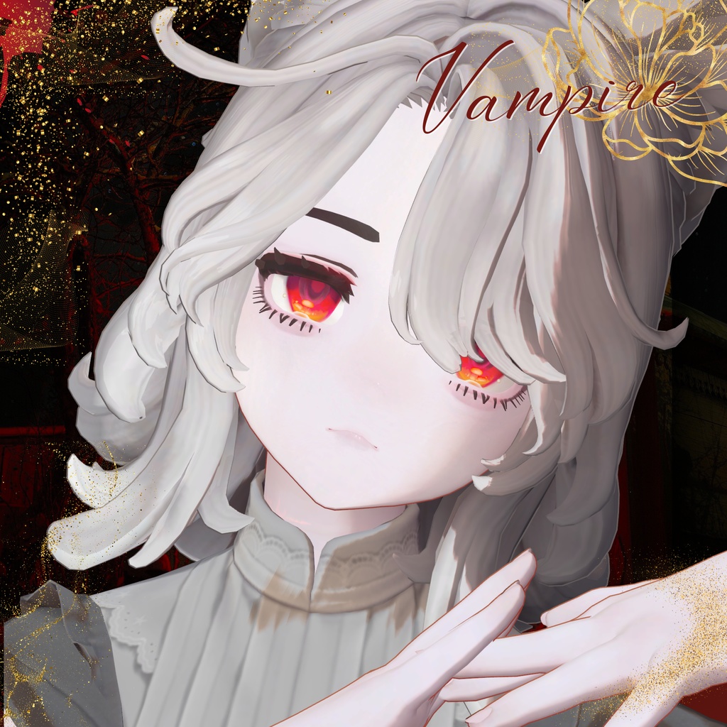【 マリシア - Marycia - 】Vampire吸血鬼Make《HalloWeen》Eye & BodyTexture