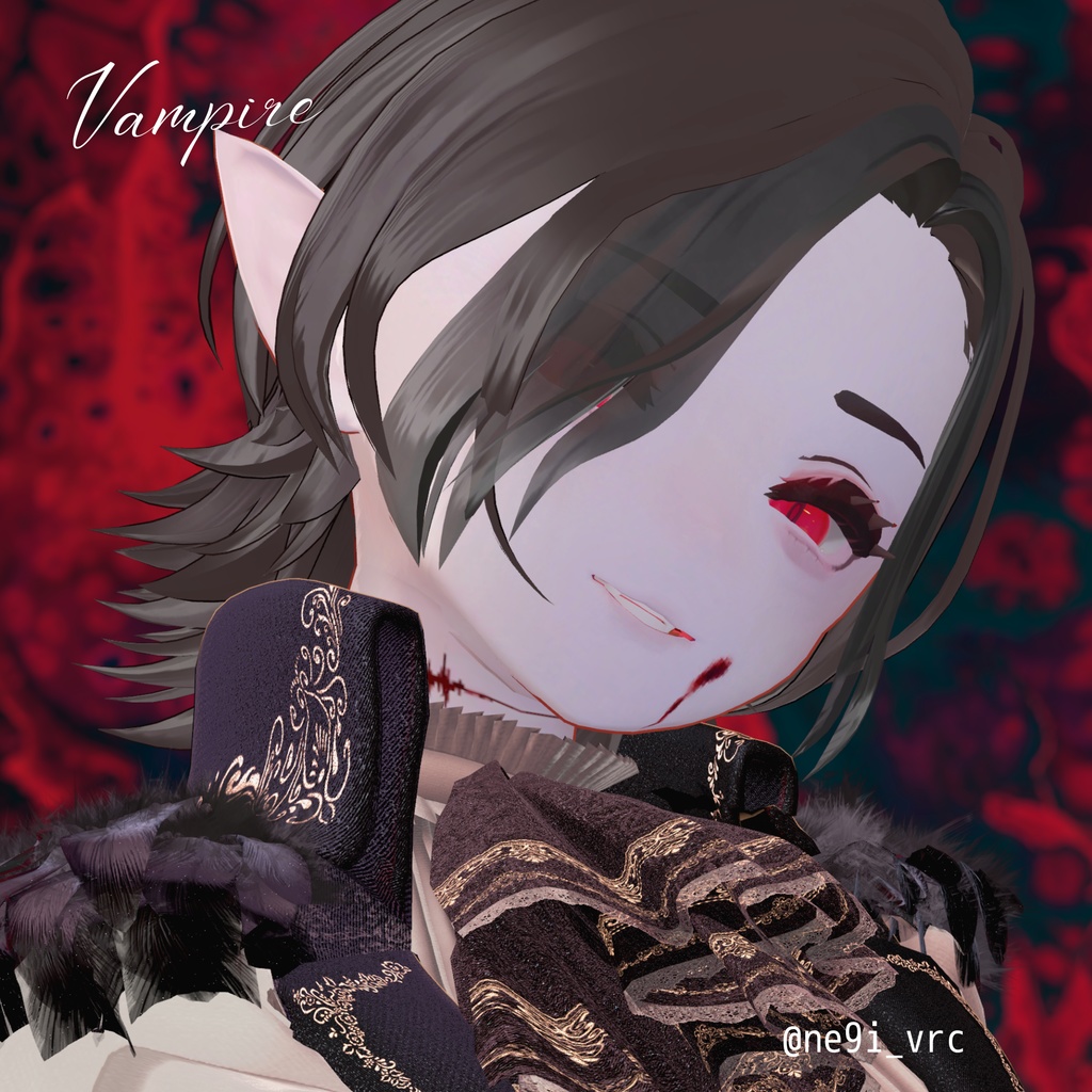 【 マリシア - Marycia - 】Vampire吸血鬼Make《HalloWeen》Eye & BodyTexture