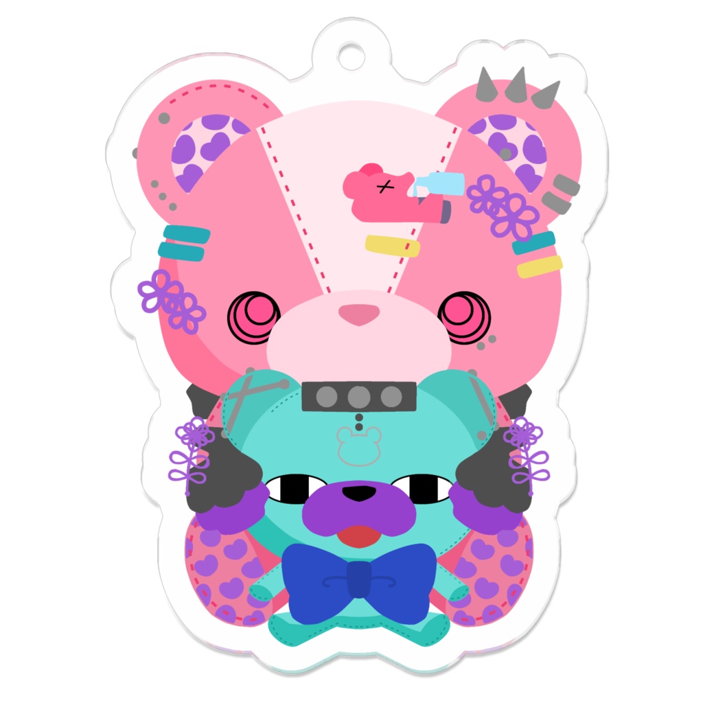 くまちゃんアクキー