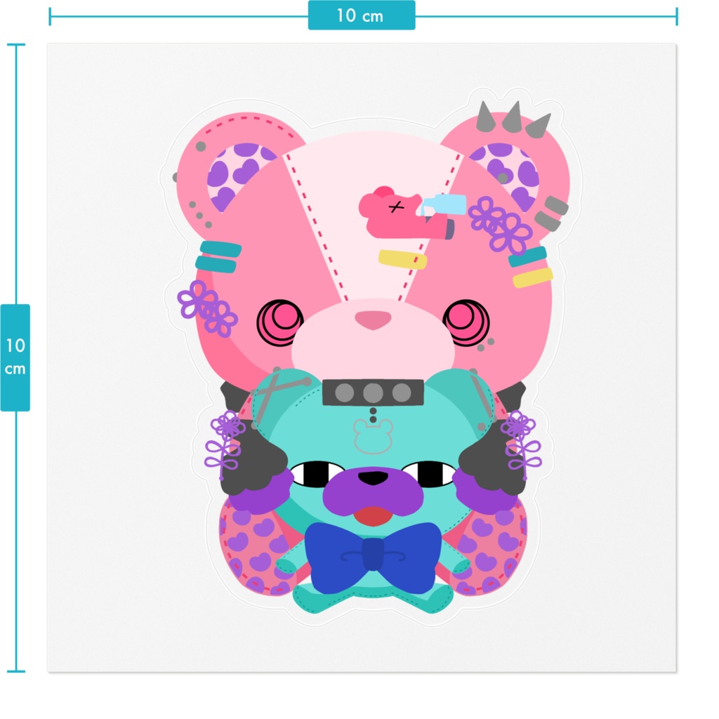 くまたんステッカー