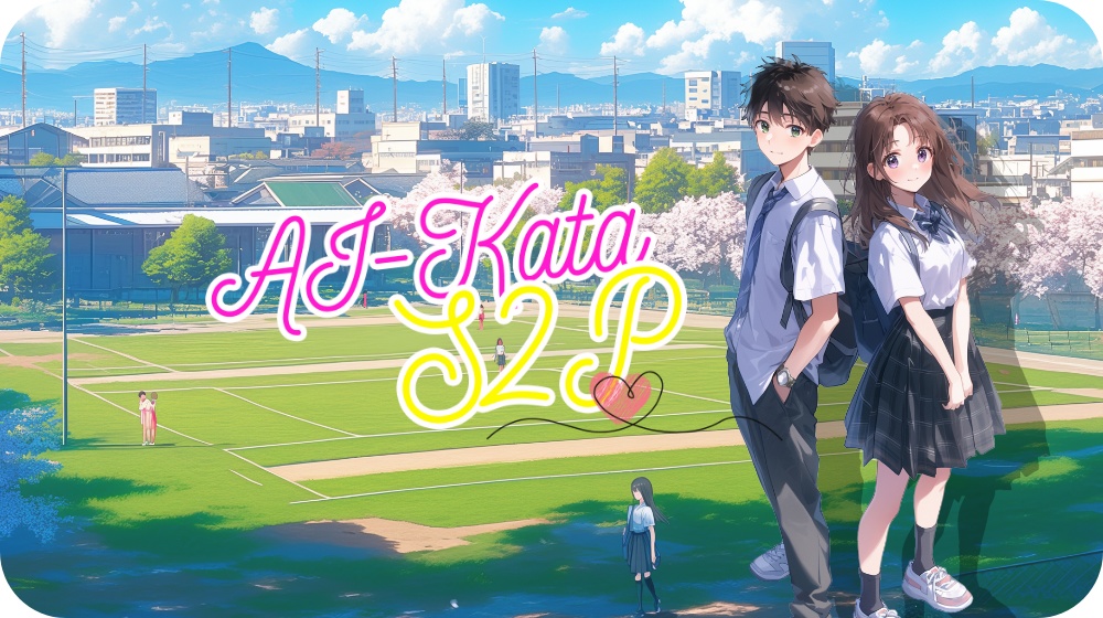 あなたのイラストが恋人に！AI-KATA S2P ♡バージョン