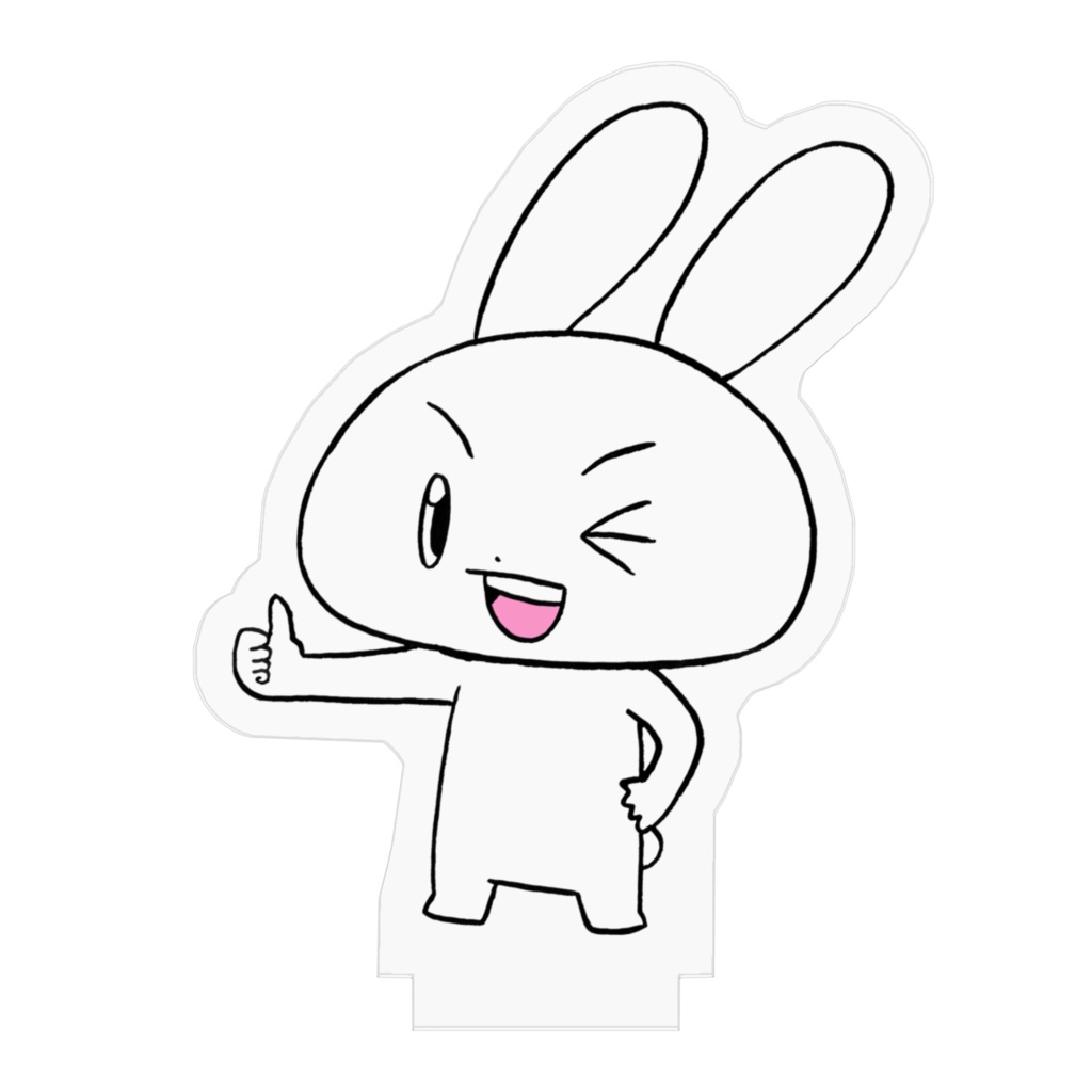 うささんぽアクリルスタンド