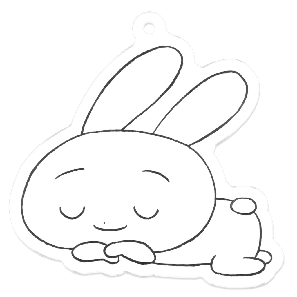 うささんぽキーホルダー