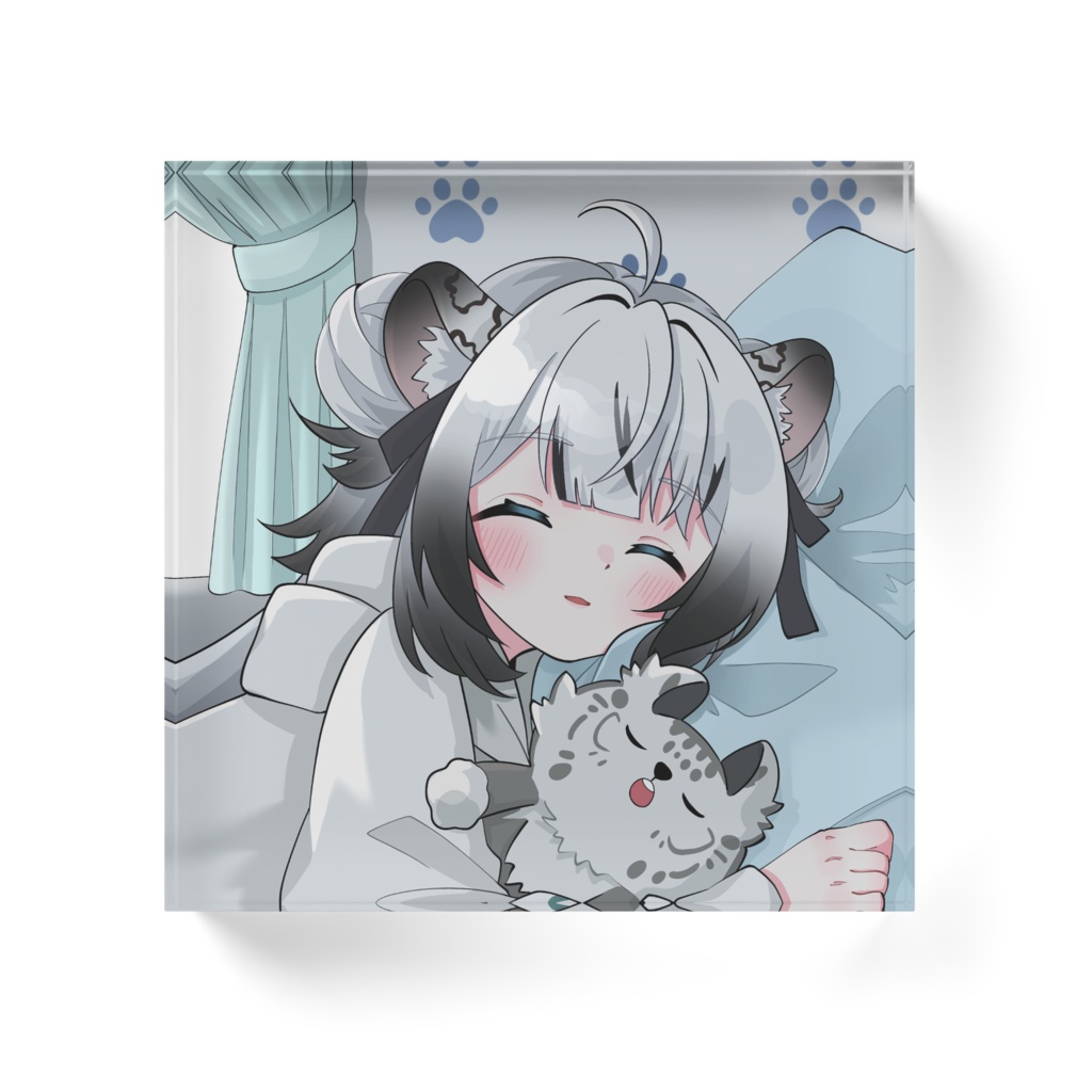 アクリルブロック(おやすみ)