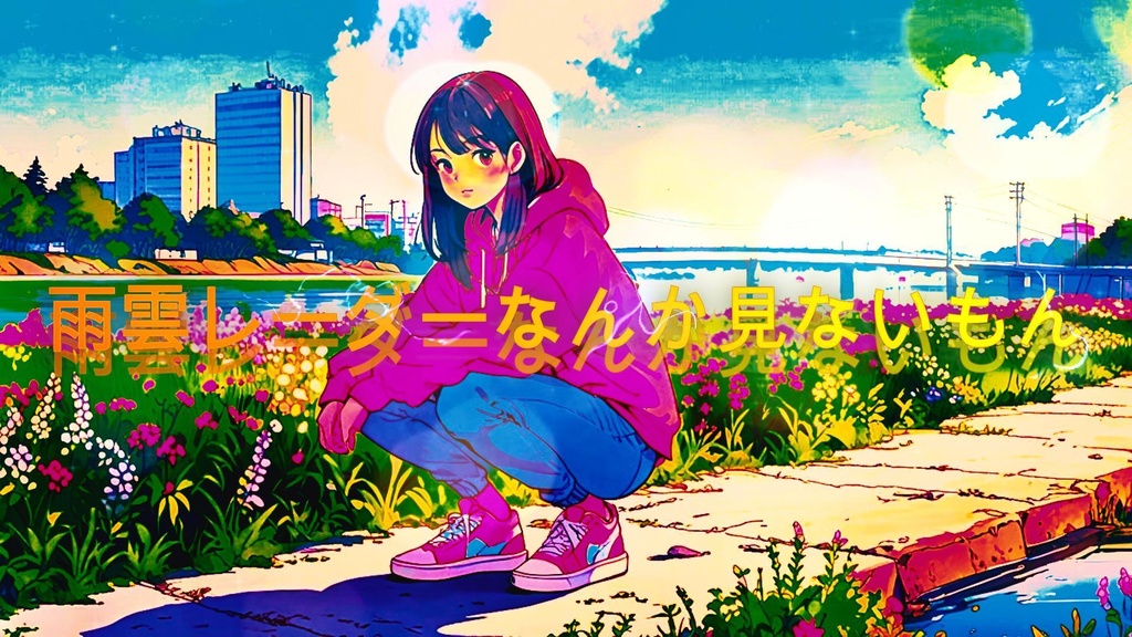 雨雲レーダーなんか見ないもん