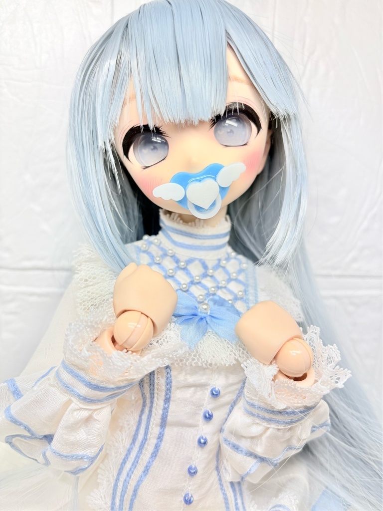 ボークス　DDH-28カスタムヘッド（フレッシュ肌）+アイ+おまけ