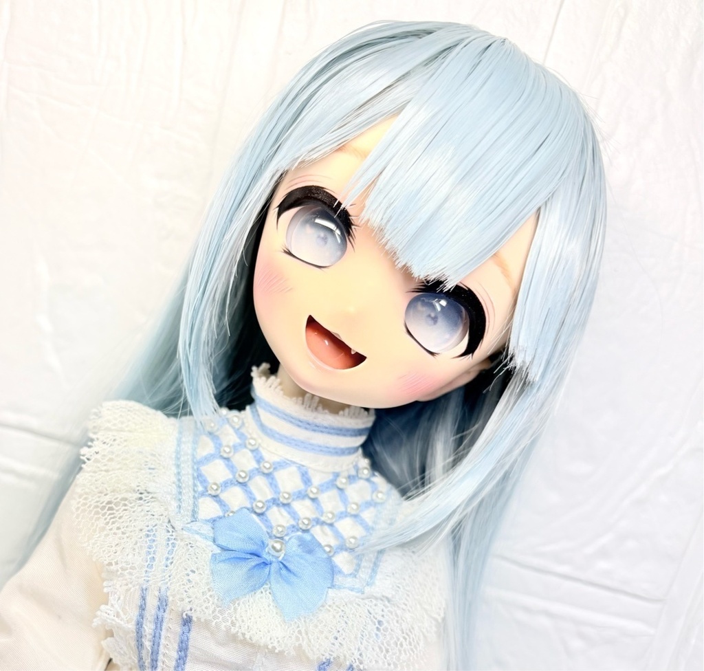 ボークス DDH-28カスタムヘッド(フレッシュ肌)+アイ+おまけ