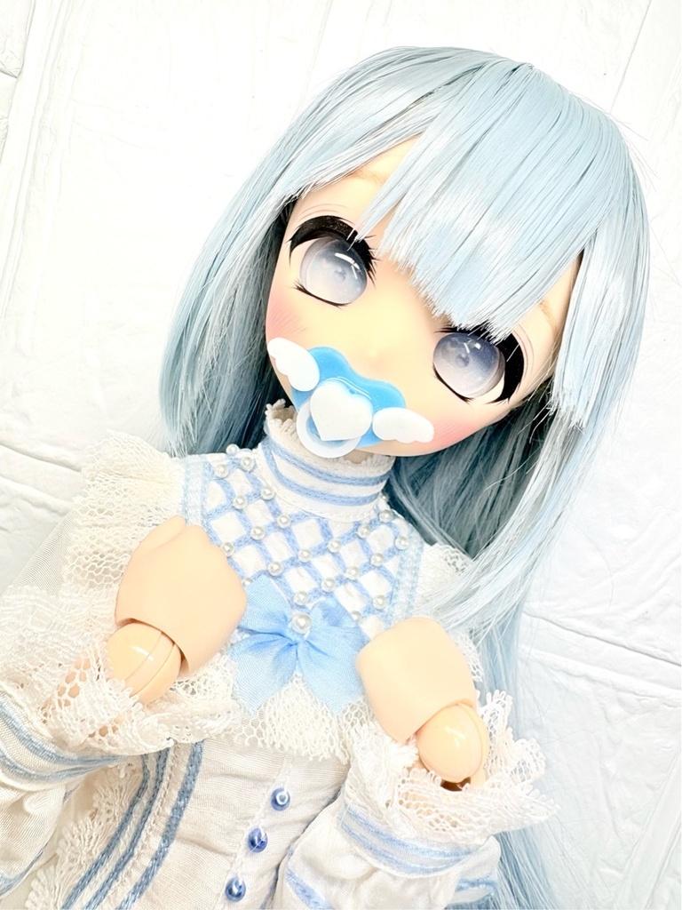 ボークス DDH-28カスタムヘッド(フレッシュ肌)+アイ+おまけ