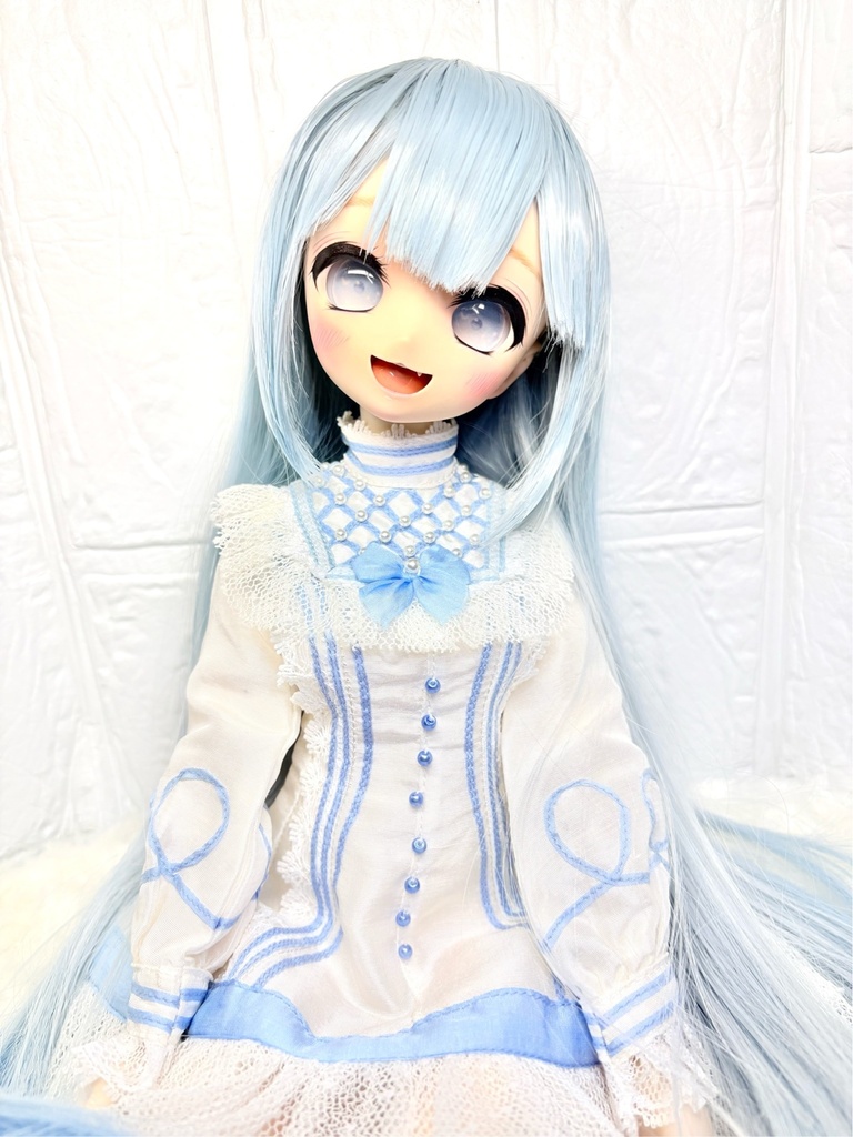 ボークス DDH-28カスタムヘッド(フレッシュ肌)+アイ+おまけ