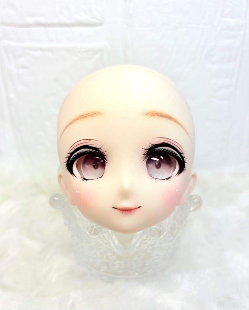 ボークス DDH-32カスタムヘッド(セミホワイト肌)+アイ