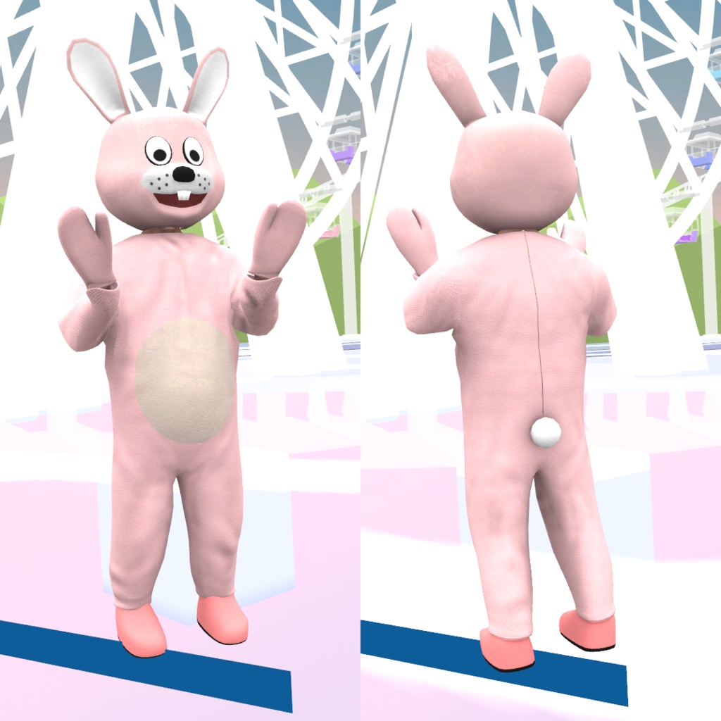 [VRChatアバター]着ぐるみアバター - Yowam. - 2/4
