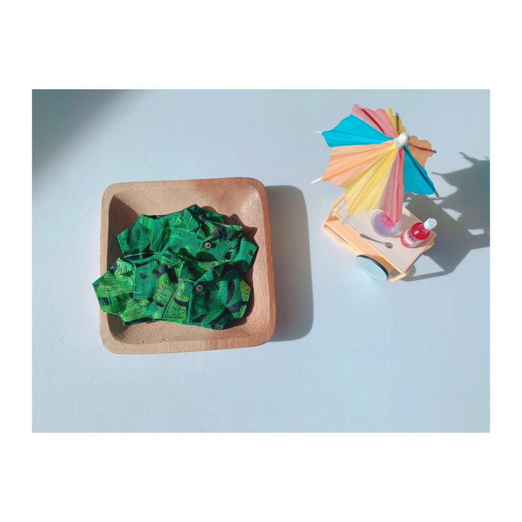 🌴ボタニカル開襟シャツセット🌿