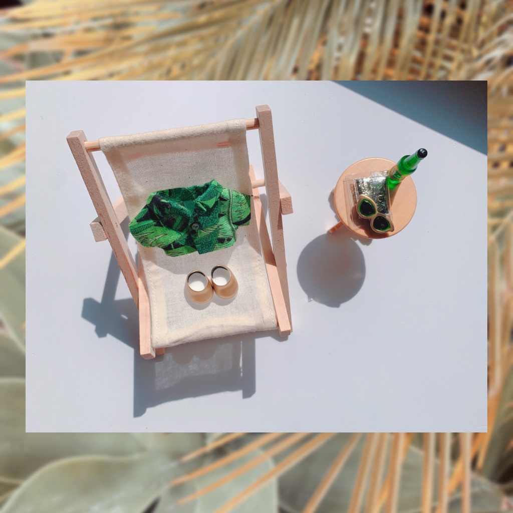 🌴ボタニカル開襟シャツセット🌿