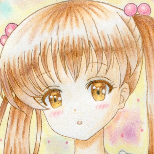手書き イラスト   水彩   「綾瀬の夏」 手書き イラスト 水彩 「綾瀬の夏」