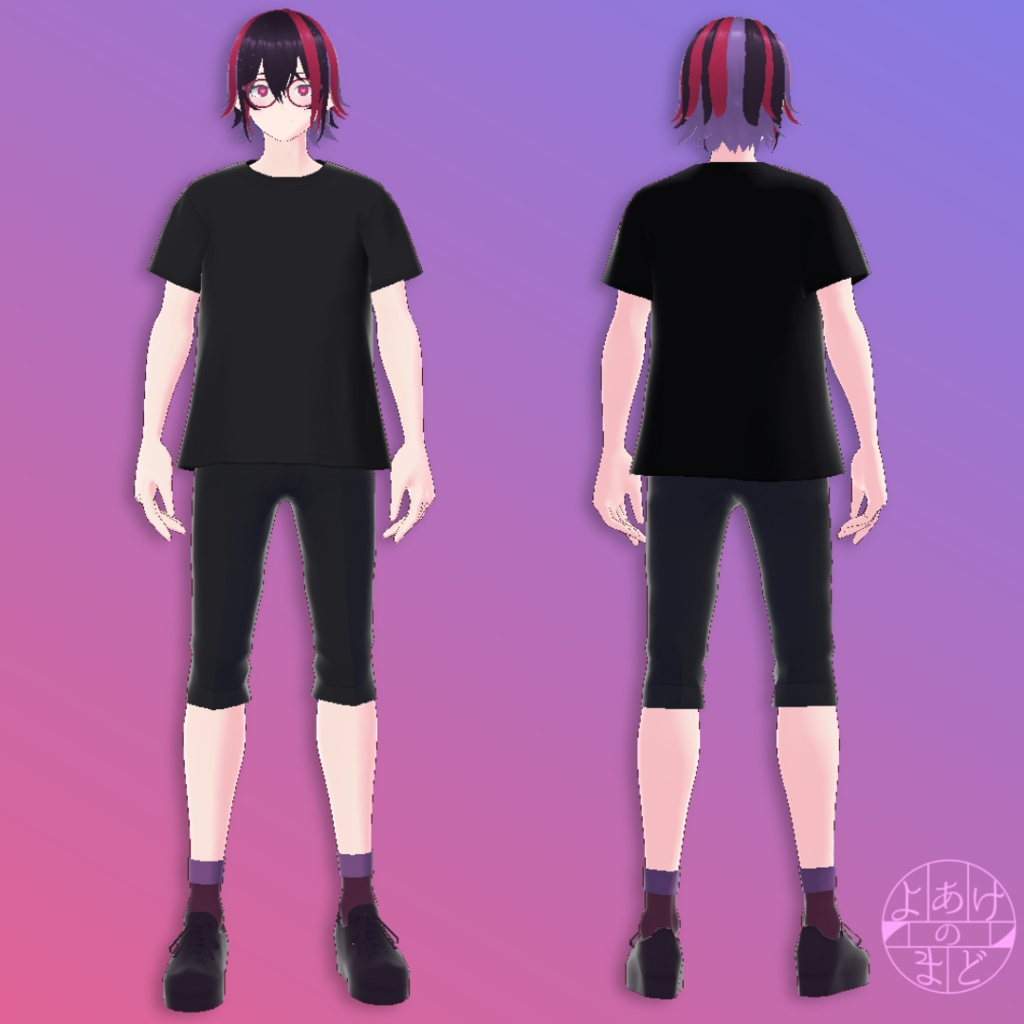 【全年齢版】オリジナル3Dモデル「AX」【VRoid / VRM】