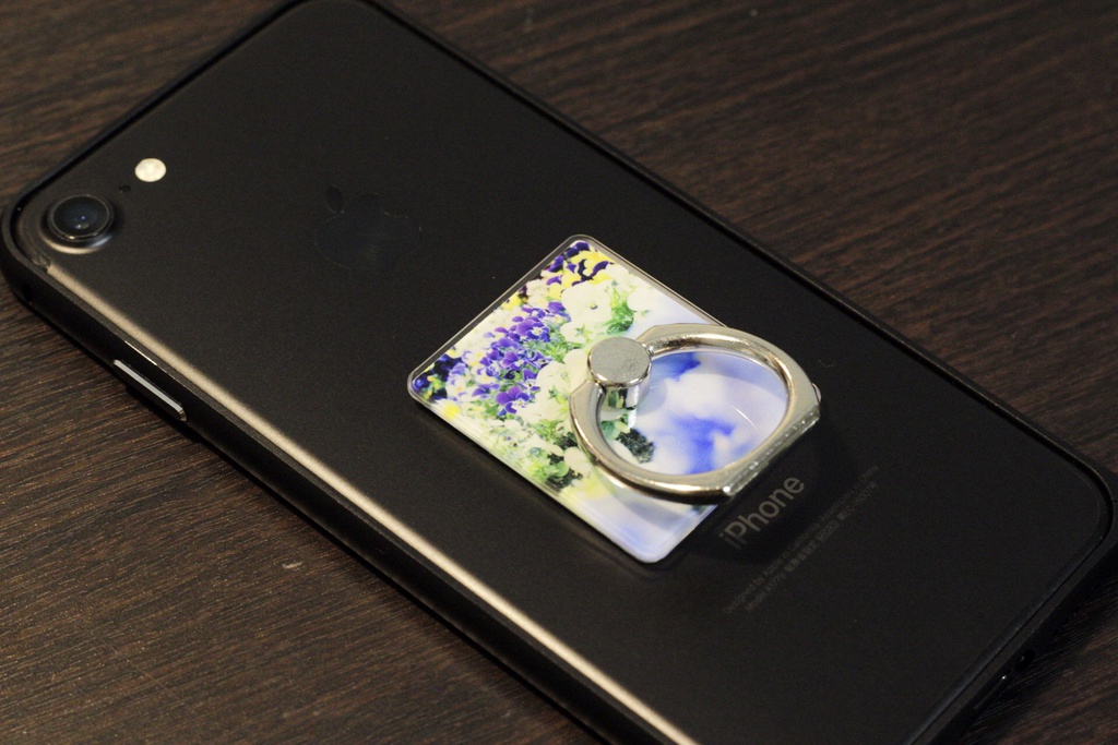 花のスマホリング