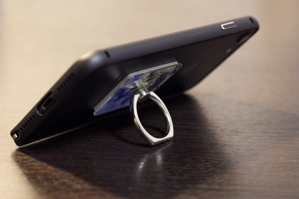 花のスマホリング