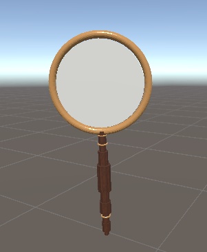 【無料版あり】探偵風 虫眼鏡 3Dモデル (VRChat想定)