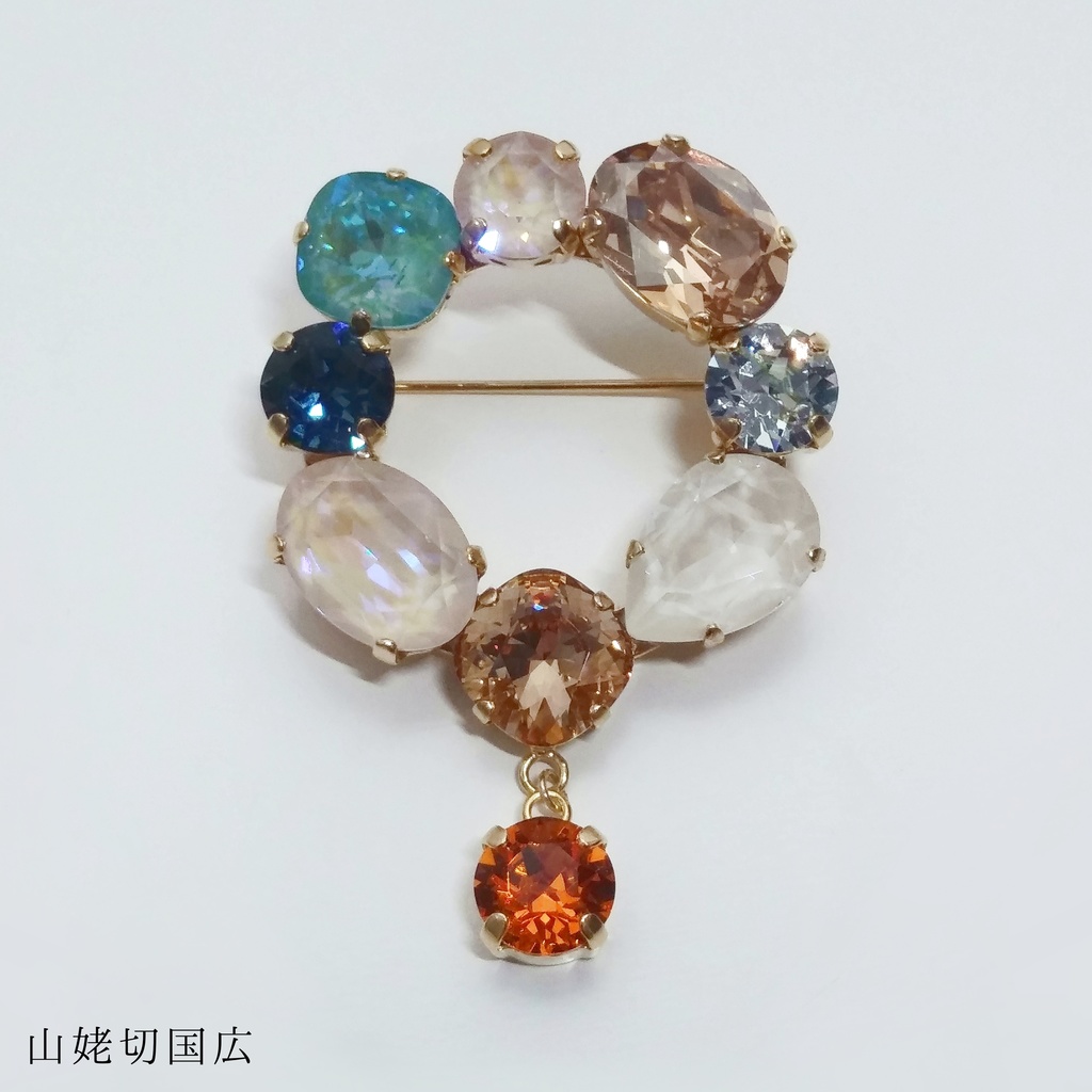 刀剣男士イメージブローチ(山姥切国広・山姥切長義)